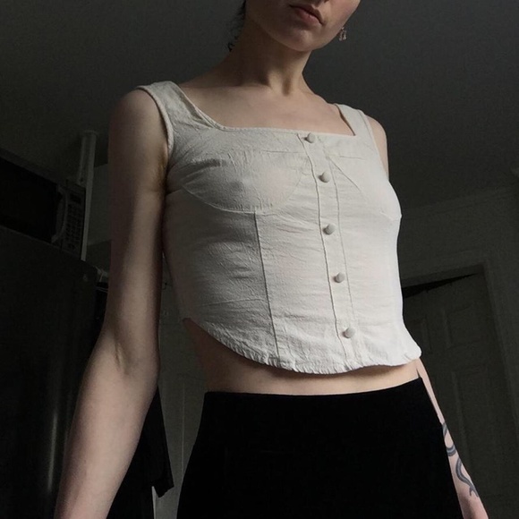 Cream Corset - Picture 2 of 4